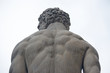 Hercules statue seen from behind