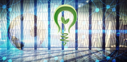 Poster - Composite image of green energy