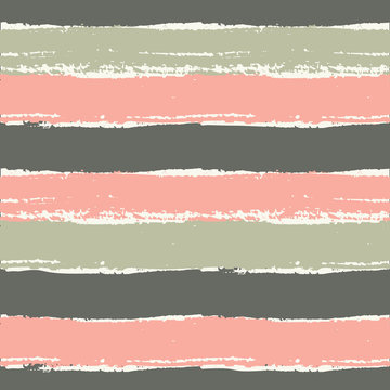 Wall Mural -  - hand drawn striped seamless pattern