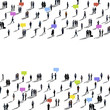 © Rawpixel.com - Silhouette People Global Communications Speech Bubble Concept