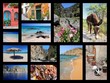 Crete landmarks - travel postcard