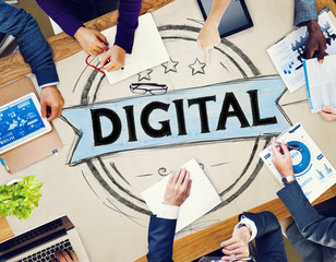 Poster - Digital Technology Online Internet Concept