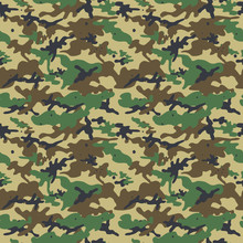Seamless Camouflage Pattern.