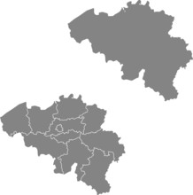 Map Of Belgium