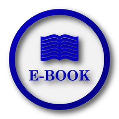 Canvas Print - E-book icon