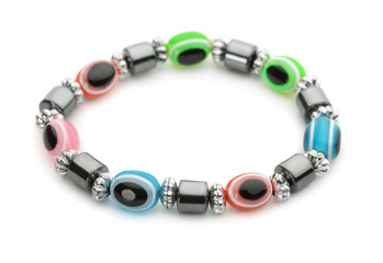 Canvas Print - Colorful glass bracelet