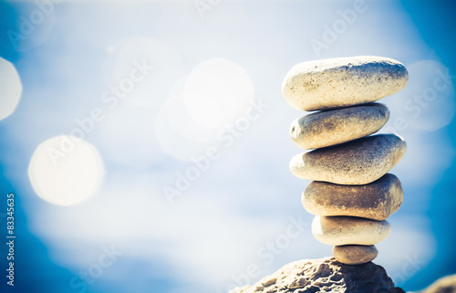 Cuadros en Lienzo Balance inspiration wellness retro concept