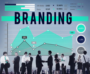 Sticker - Brand Branding Marketing Business Strategy Concept