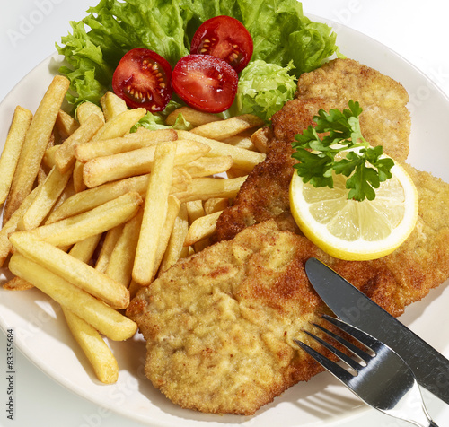 Naklejka na kafelki Wiener Schnitzel