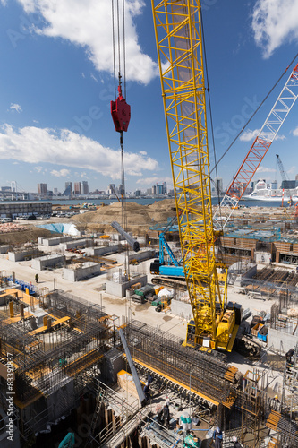 Fotografia  再開発中の豊洲地区