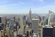 Skyscrapers and concrete jungle of Manhattan, New York
