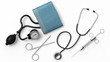 © viperagp - Various medical equipment isolated on white background
