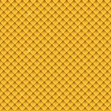 Seamless Gold Upholstery Background Pattern.