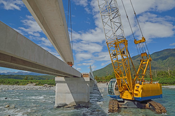 Wall Mural - bridge builders