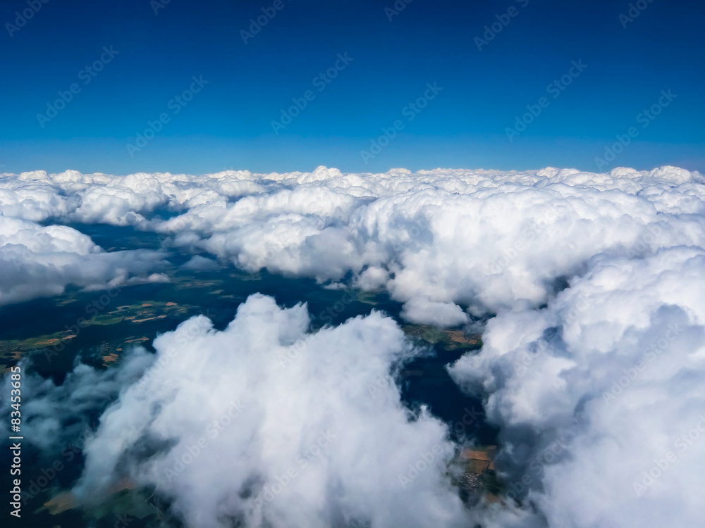 Beautiful cloudscape in the sky - obrazy, fototapety, plakaty 