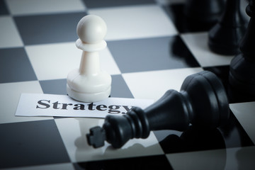 Chess strategy concept