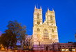 Westminster Abbey in the evening - London, England