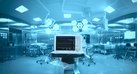 innovative technology in a modern hospital operating room