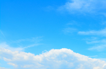 Wall Mural - soft clouds in the sky
