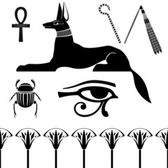 Wall Mural - ancient egypt symbol