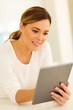 © michaeljung - woman using tablet pc