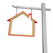 © Edler von Rabenstein - Advertising sign with house