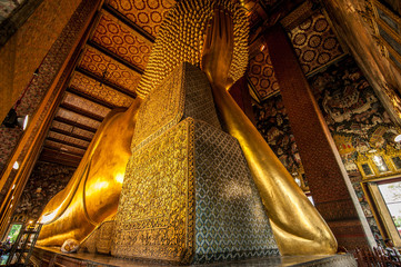 Canvas Print - Reclining Buddha