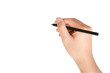© Mybona - Hand writing isolate on white with clipping path