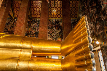 Canvas Print - Reclining Buddha