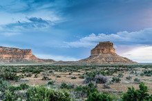 Fajada Butte In Chaco Culture National Historical Park, NM, USA