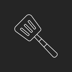 Wall Mural - Spatula line icon