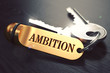 Keys with Word Ambition on Golden Label.