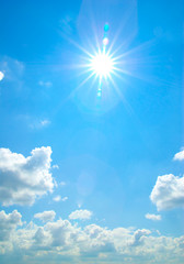 Wall Mural - blue sky