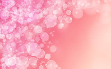 Wall Mural - abstract pink background