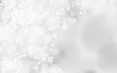 Wall Mural - white abstract bokeh background