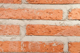 Fototapeta  - Red brick wall for wallpaper