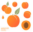 Apricot. Set