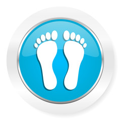 Poster - foot icon