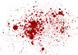 Vector splatter red color background