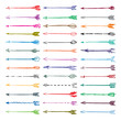 © topor - Vector collection color hand-drawn arrows