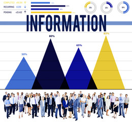 Wall Mural - Information Info Data Analysis Storage Concept