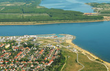 Fototapeta  - Hafen am Zwenkauer See