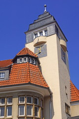 Poster - Altes Rathaus in KREFELD-FISCHELN