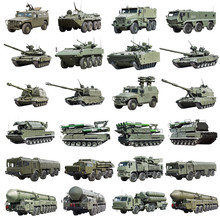 Modern Russian Armored Military Vehicles Isolated