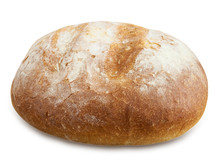 Bread Round Shape Isolated.