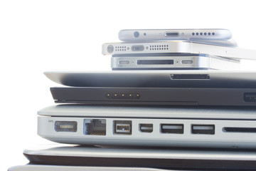 pile of devices