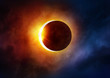 canvas print picture - Solar Eclipse