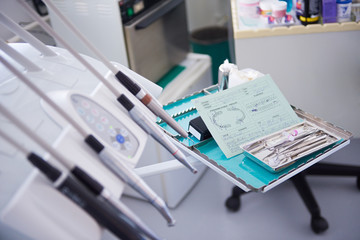 Sticker - woman patient at the dentist