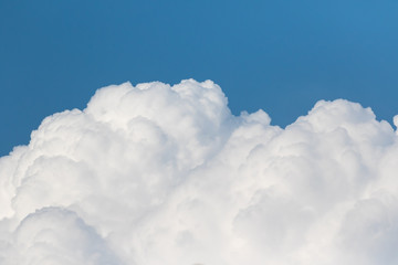 Wall Mural - white clouds in blue sky