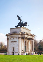 Poster - Wellington Arch monument in London, UK